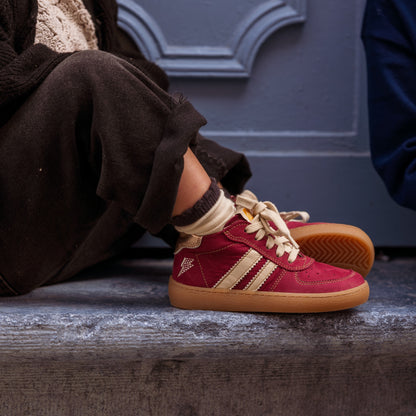 Ocra - sneaker roos strepen hoog