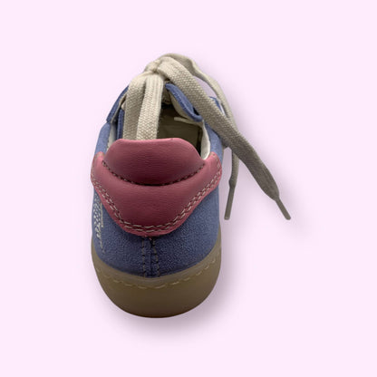 Ocra - sneaker strepen blauw/roos