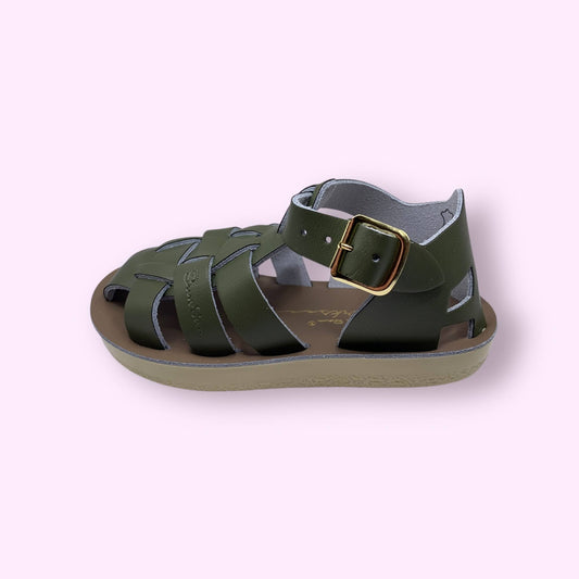 Salt water - shark sandaal olive