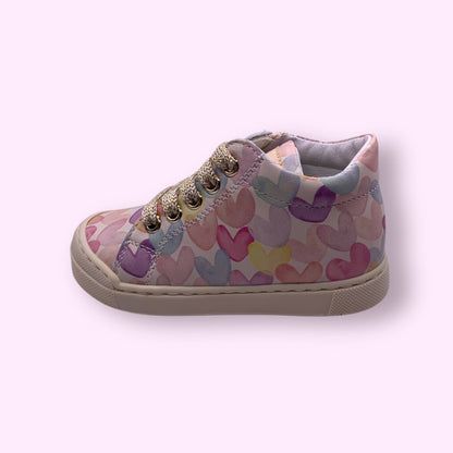 Falcotto - sneaker hartjes