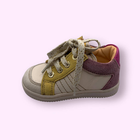 Ocra - sneaker roos/geel