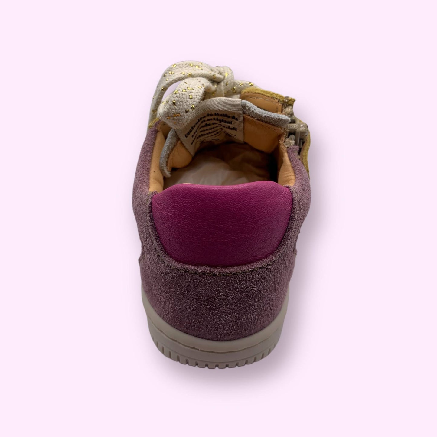 Ocra - sneaker roos/geel