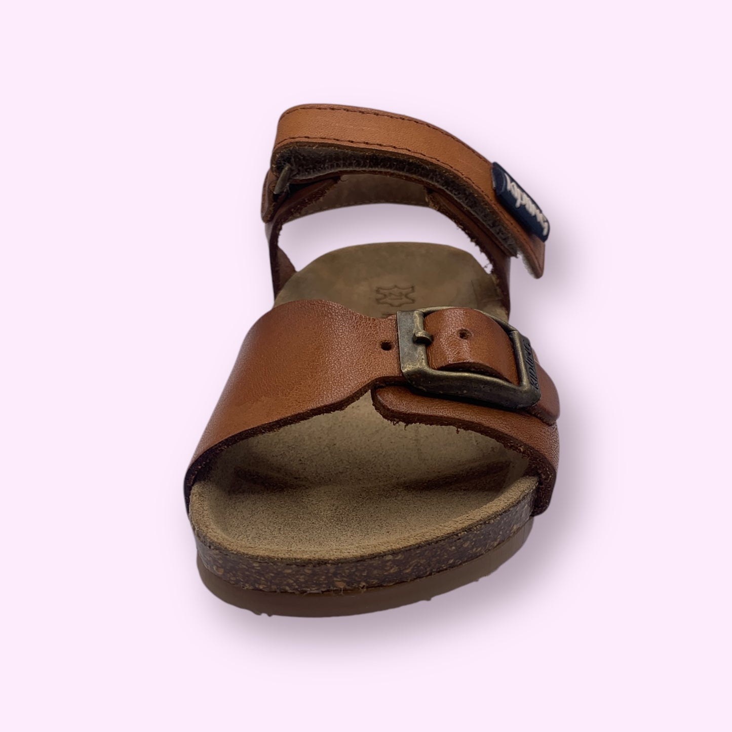 Kipling - sandaal camel velcro