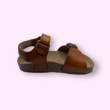 Kipling - sandaal camel velcro