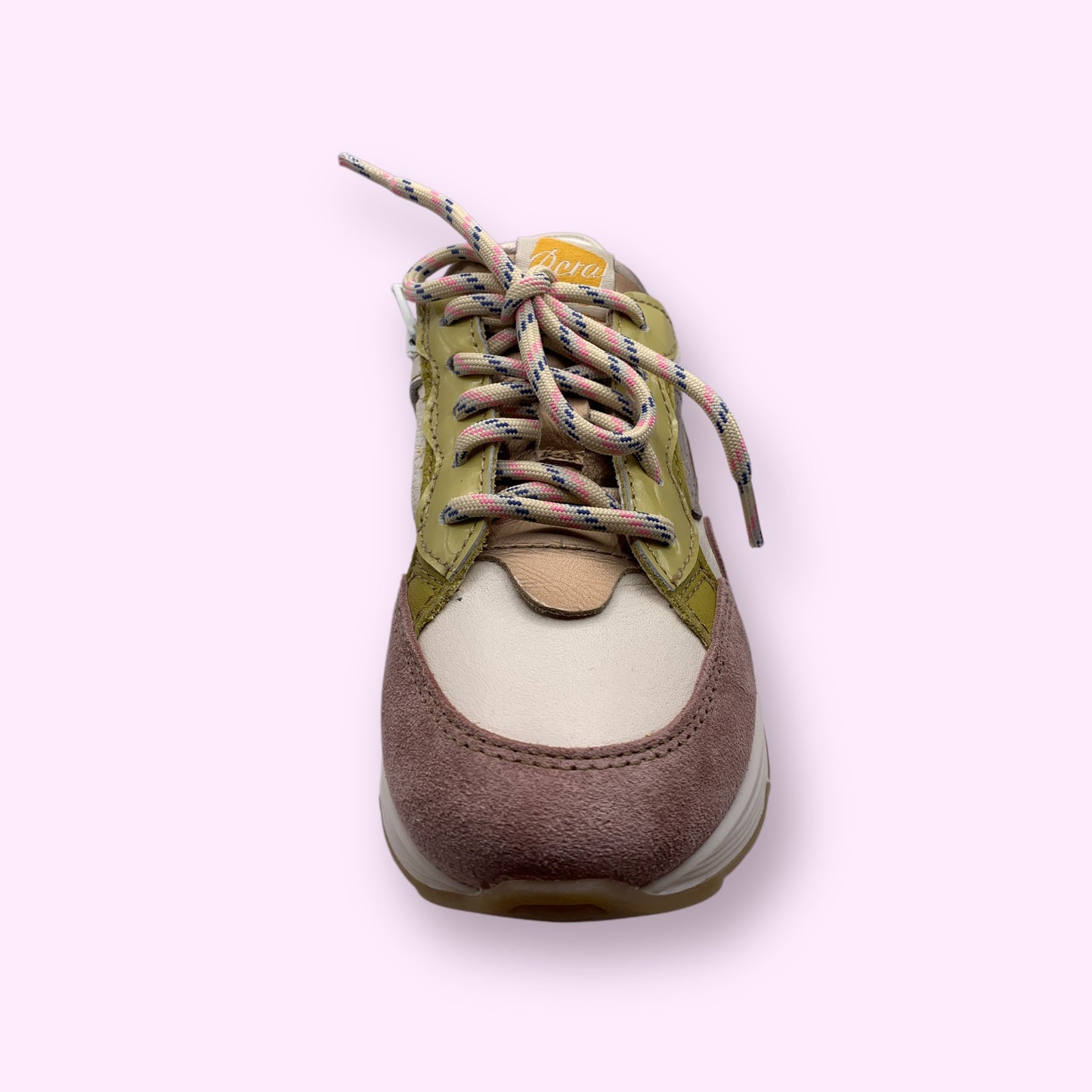 Ocra - sneaker dikkere zool roos