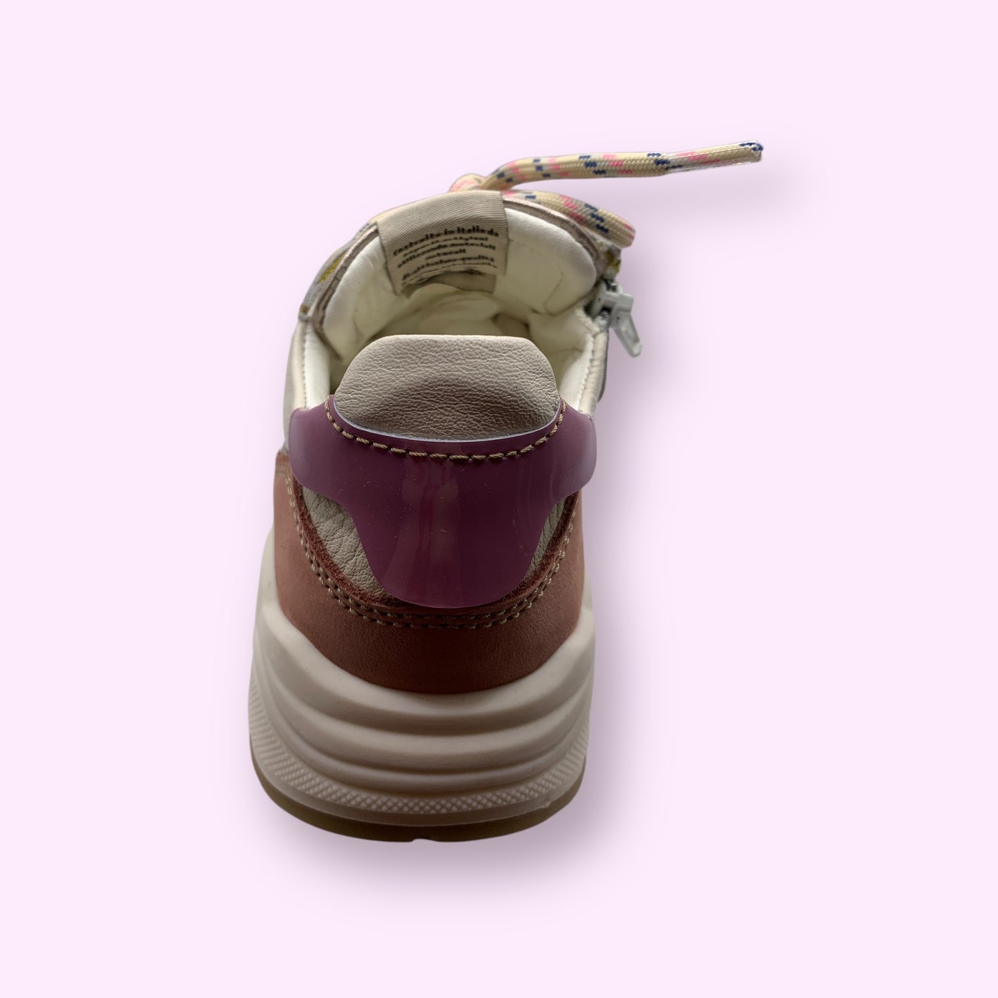 Ocra - sneaker dikkere zool roos