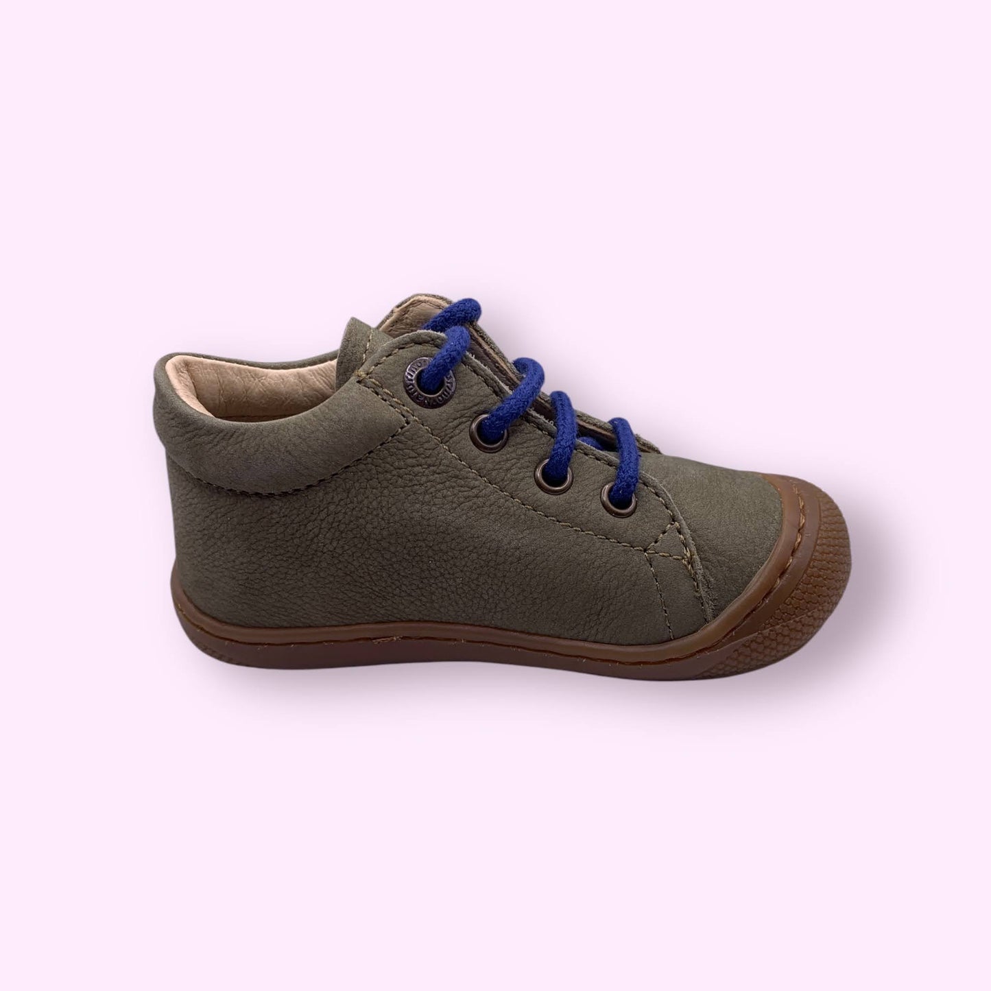 Naturino - 1e schoentje groen nubuck