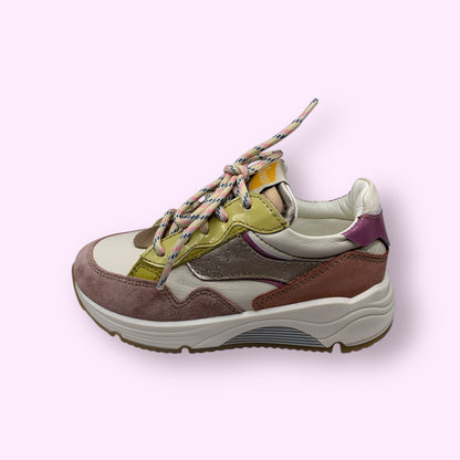 Ocra - sneaker dikkere zool roos