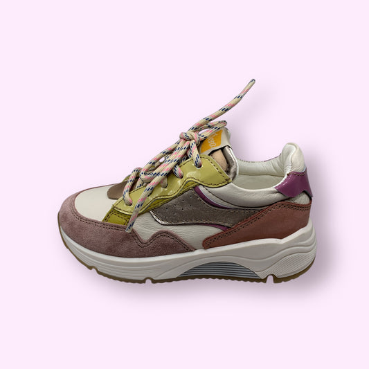 Ocra - sneaker dikkere zool roos