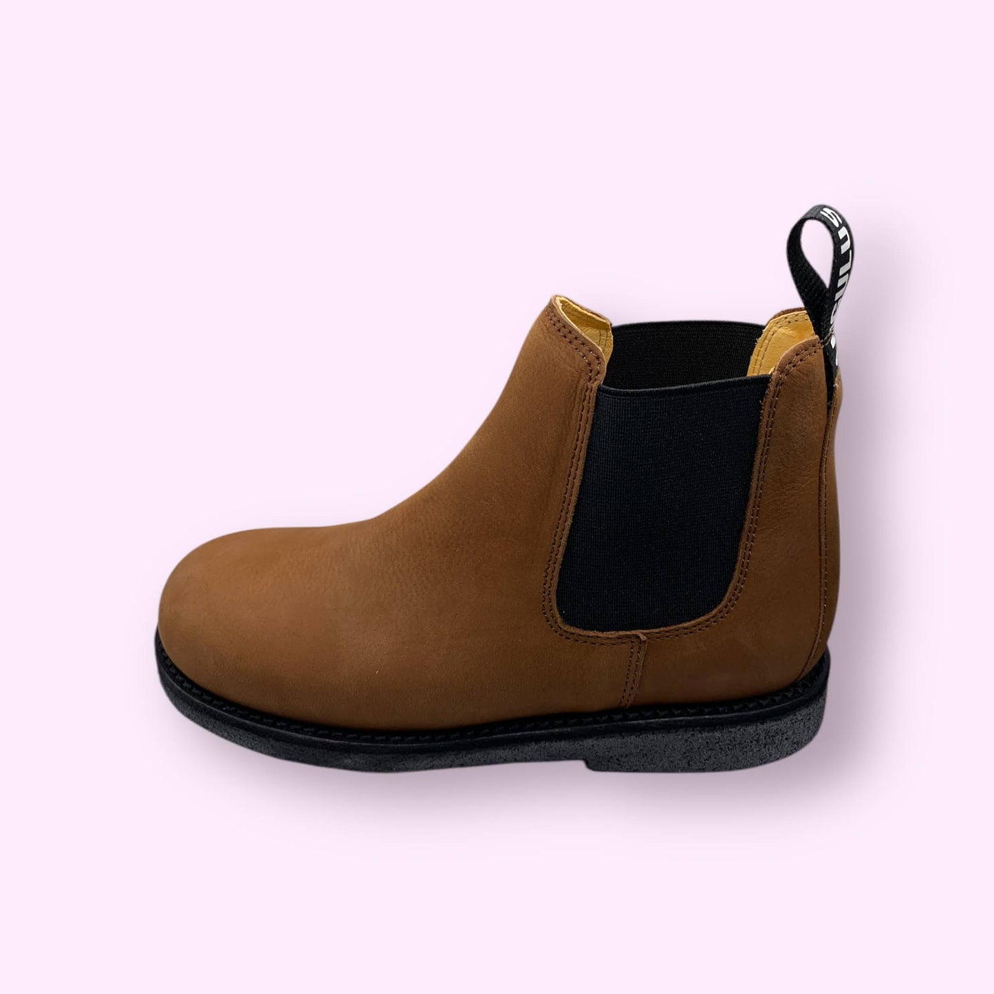 Angulus - chelsea boot licht logo