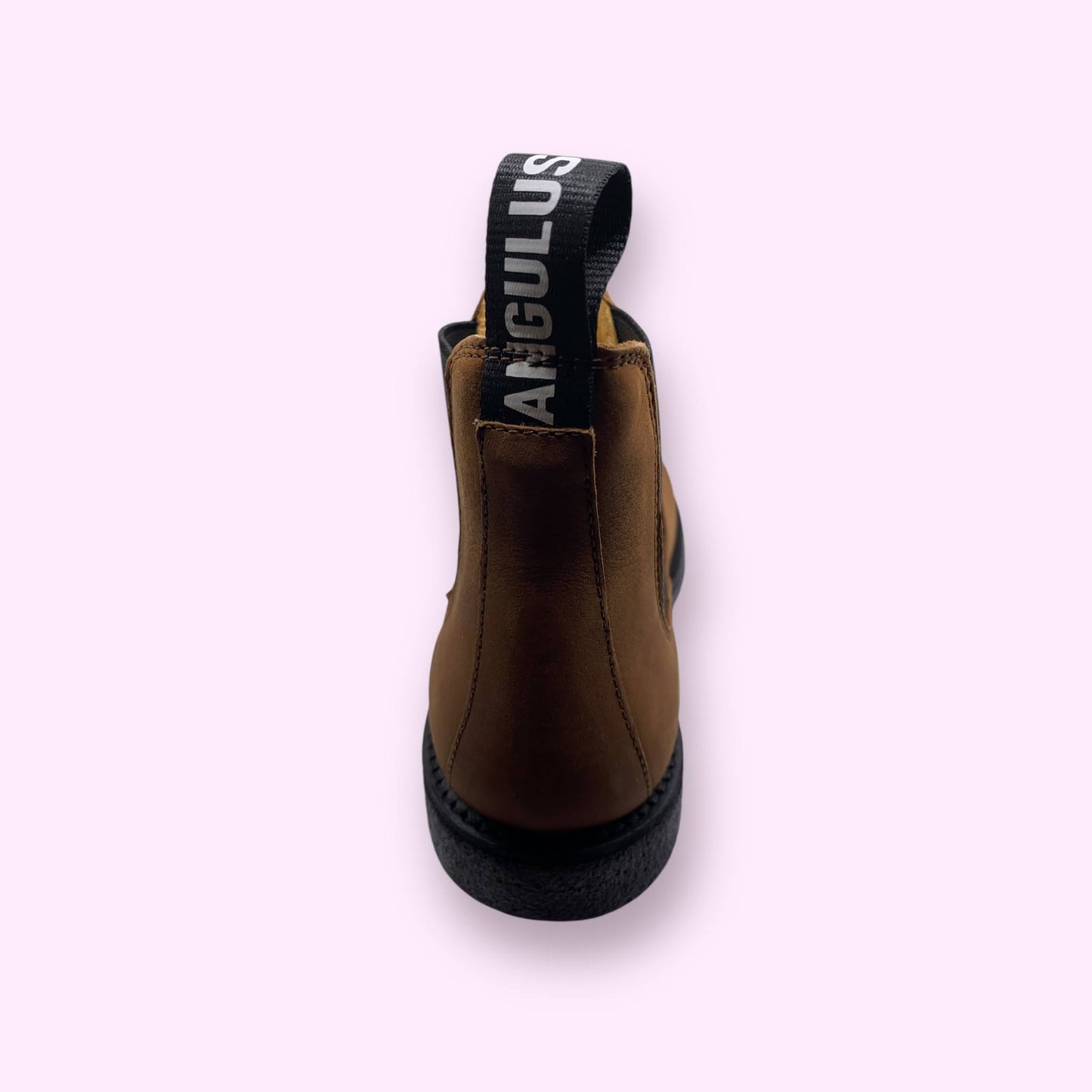 Angulus - chelsea boot licht logo