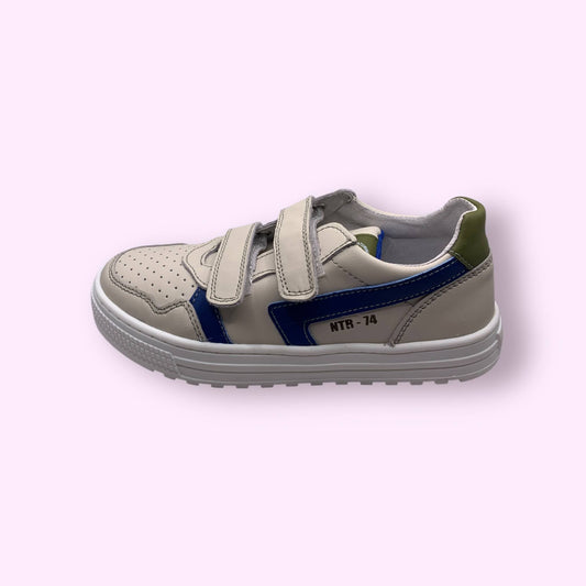 Naturino - sneaker wit blauw