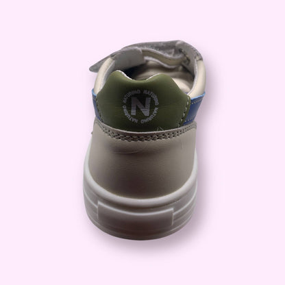 Naturino - sneaker wit blauw