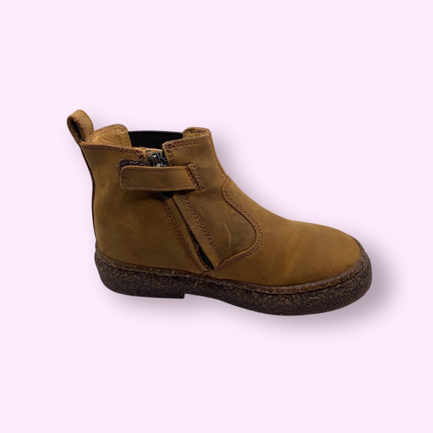 Pom d’Api - camel chelsea boot