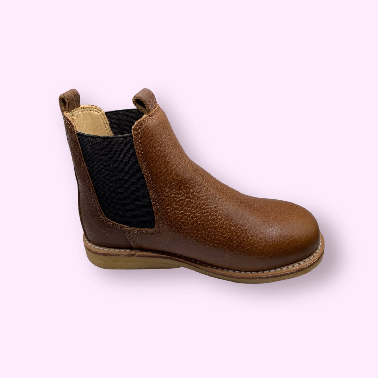 Angulus - chelsea boot camel