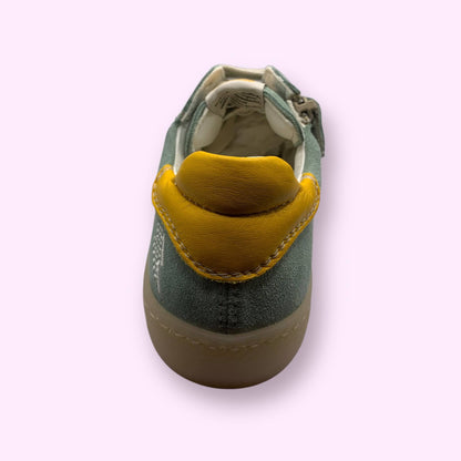 Ocra - sneaker strepen groen/geel