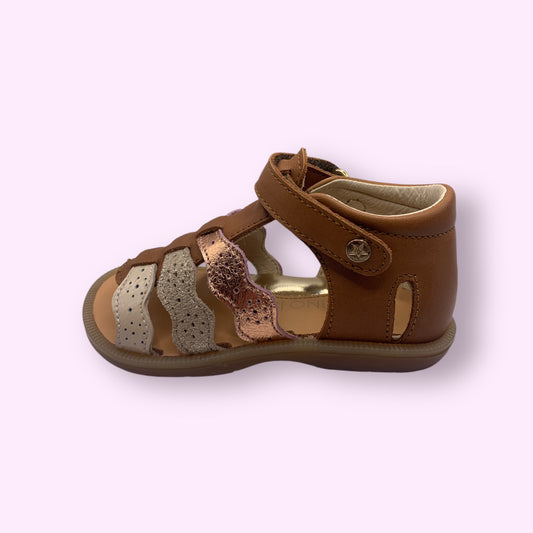 Naturino - sandaal camel glitter