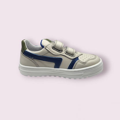Naturino - sneaker wit blauw