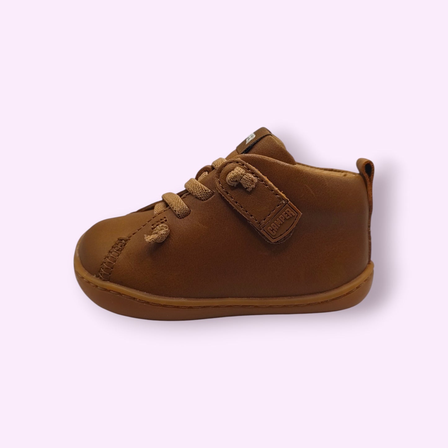 Camper - sneaker camel elastische veters