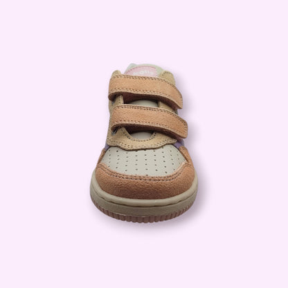 Falcotto - sneaker velcro roos, paars