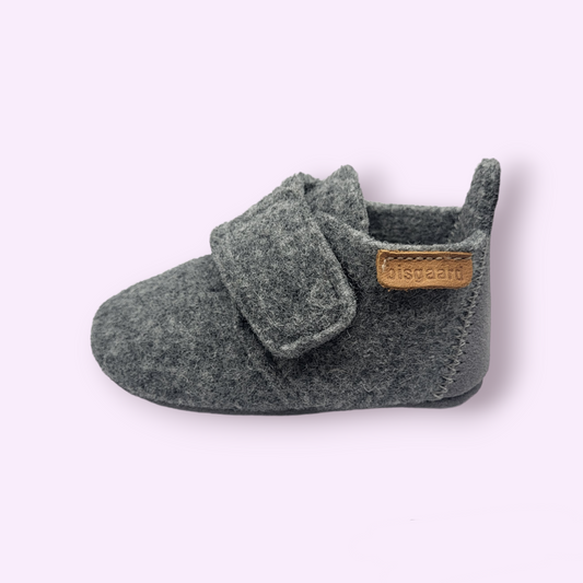 Bisgaard - pantoffel grijs