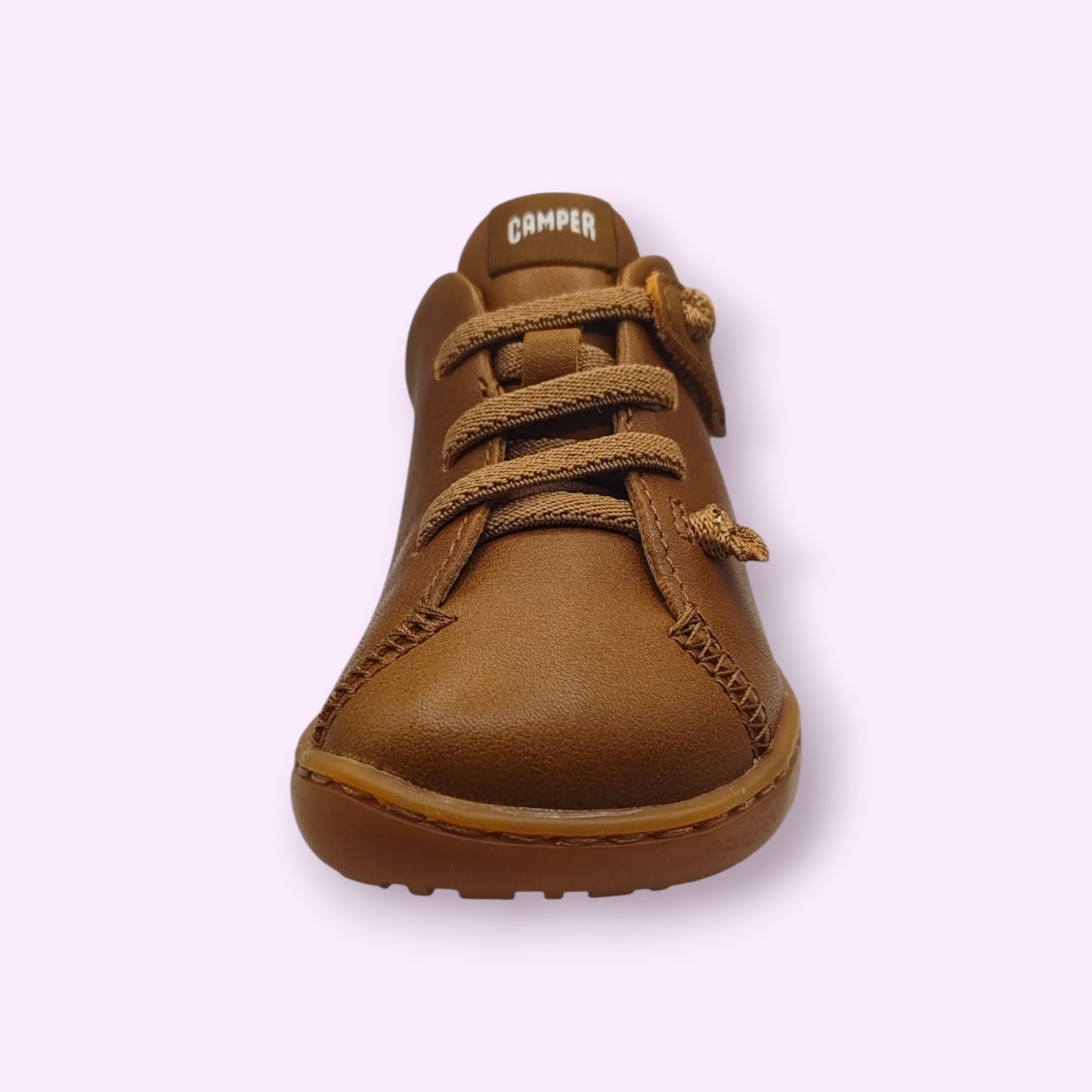 Camper - sneaker camel elastische veters