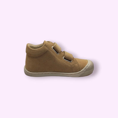 Naturino - cocoon velcro beige strepen