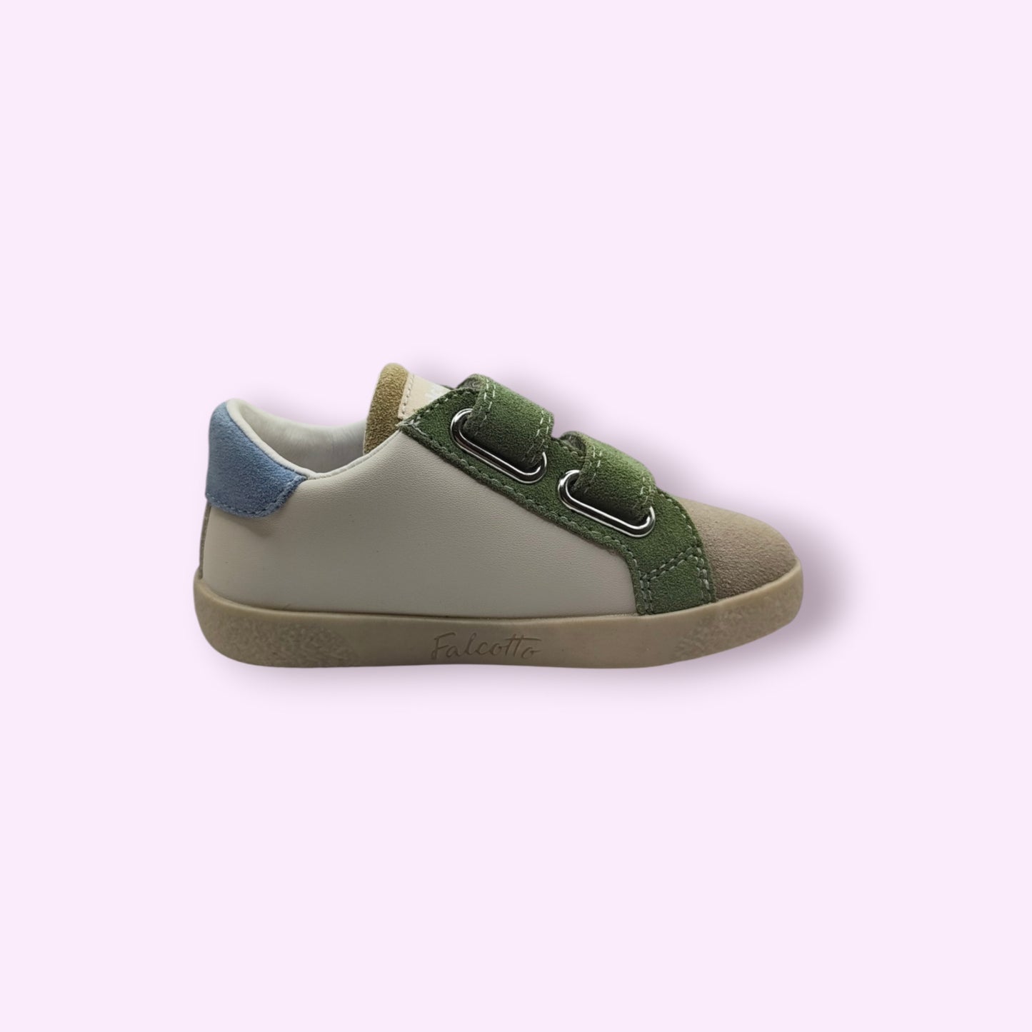 Naturino - sneaker met ster en velcro gekleurd