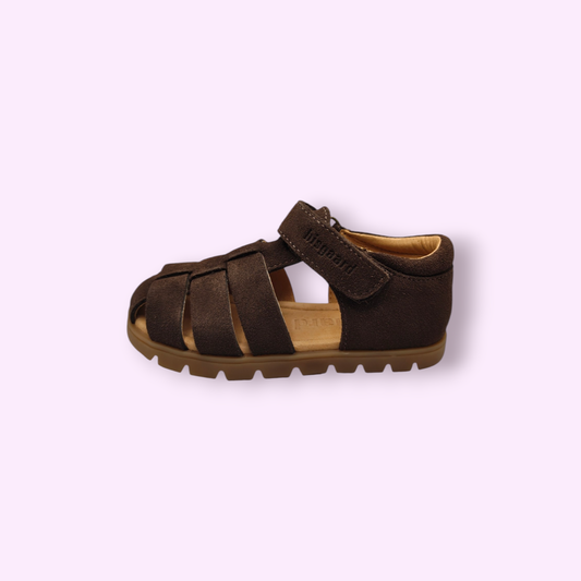 Bisgaard - sandaal velcro cacao