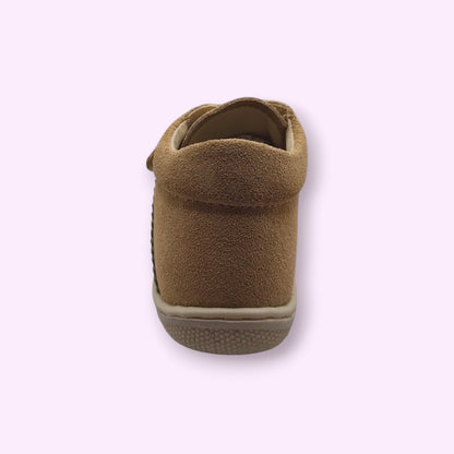 Naturino - cocoon velcro beige strepen