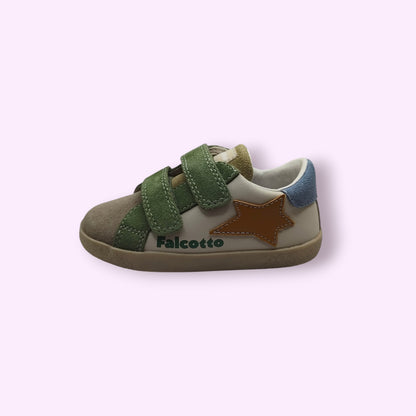 Naturino - sneaker met ster en velcro gekleurd