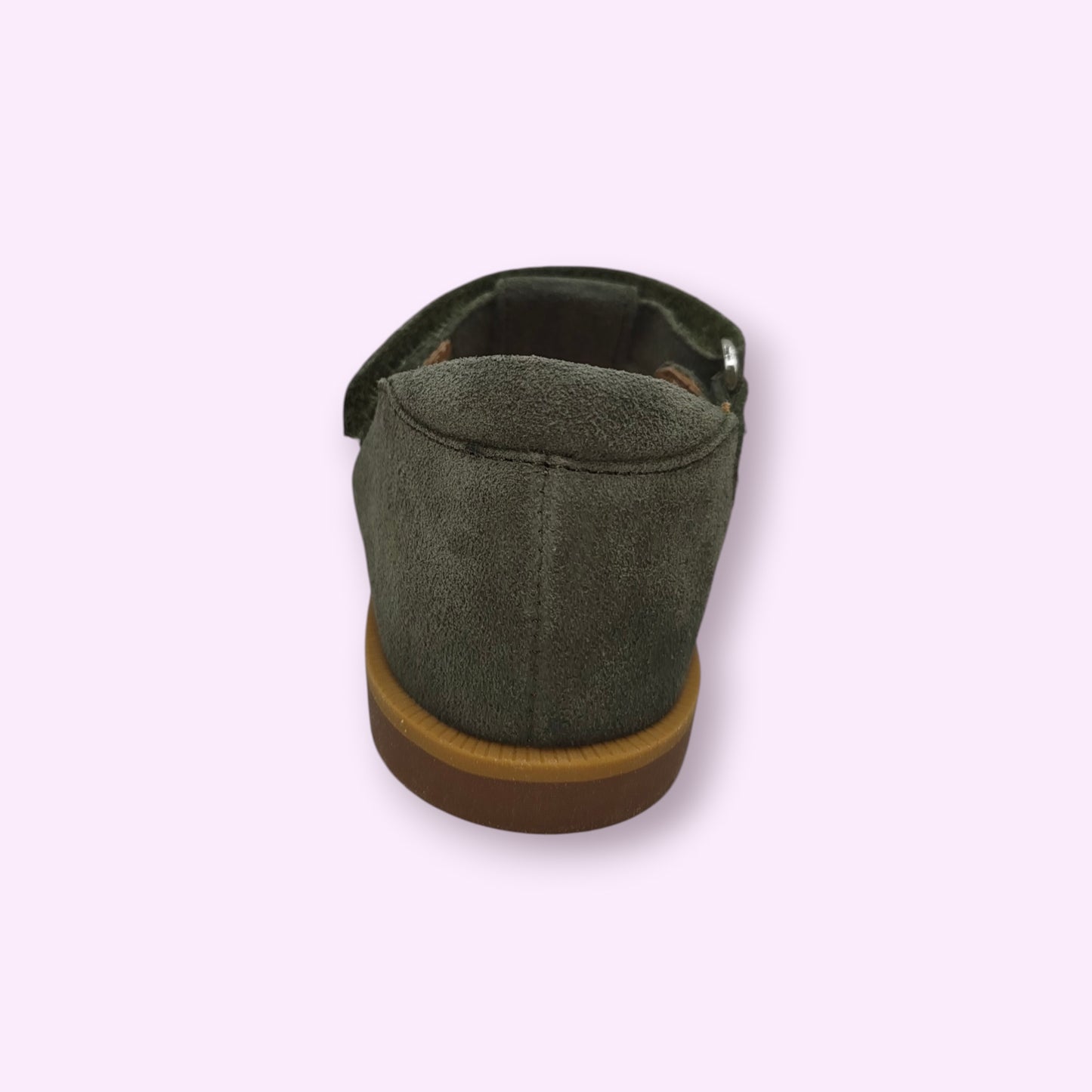 Pom d'Api - sandaal kaki velcro